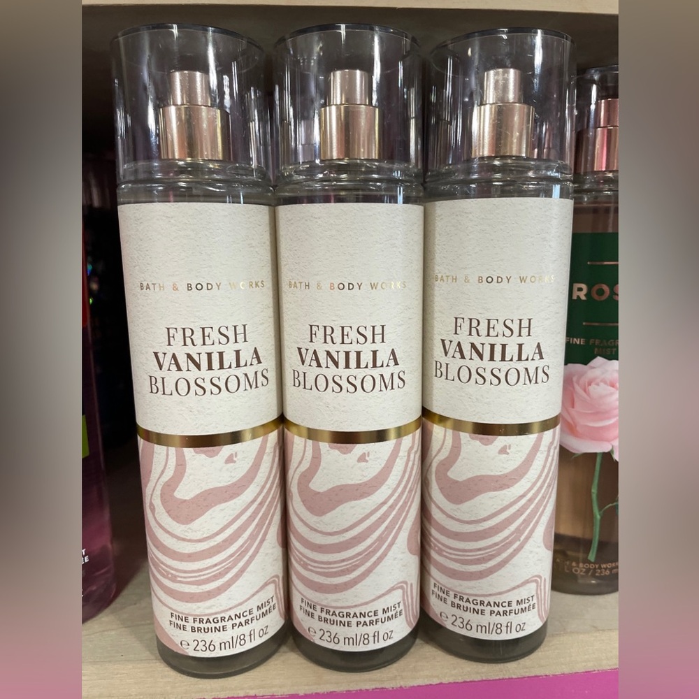 Fresh vanilla blossom